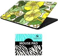 FineArts Floral - LS5643 Laptop Skin and Mouse Pad Combo Set(Multicolor)   Laptop Accessories  (FineArts)