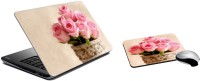 meSleep Pink Roses LSPD-15-10 Combo Set(Multicolor)   Laptop Accessories  (meSleep)