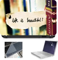 Print Shapes Life is Beautiful Combo Set(Multicolor)   Laptop Accessories  (Print Shapes)