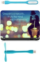 Print Shapes charlie chaplin Combo Set(Multicolor)   Laptop Accessories  (Print Shapes)