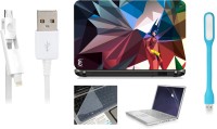 Print Shapes Batman 4 Combo Set(Multicolor)   Laptop Accessories  (Print Shapes)