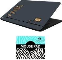 FineArts Quotes - LS5941 Laptop Skin and Mouse Pad Combo Set(Multicolor)   Laptop Accessories  (FineArts)
