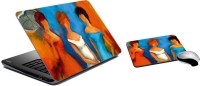 meSleep Ladies In Paints LSPD-14-38 Combo Set(Multicolor)   Laptop Accessories  (meSleep)