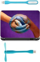 Print Shapes two hands Combo Set(Multicolor)   Laptop Accessories  (Print Shapes)
