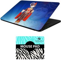 FineArts Religious - LS6007 Laptop Skin and Mouse Pad Combo Set(Multicolor)   Laptop Accessories  (FineArts)