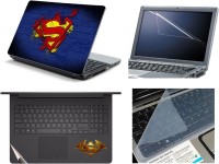 Namo Arts Laptop Skins with Track Pad Skin, Screen Guard and Key Protector HQ1017 Combo Set(Multicolor)   Laptop Accessories  (Namo Arts)