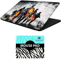 FineArts Gaming - LS5749 Laptop Skin and Mouse Pad Combo Set(Multicolor)   Laptop Accessories  (FineArts)
