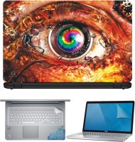 FineArts Mechanical Eye 4 in 1 Laptop Skin Pack with Screen Guard, Key Protector and Palmrest Skin Combo Set(Multicolor)   Laptop Accessories  (FineArts)
