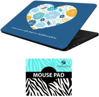 View FineArts Quotes - LS5775 Laptop Skin and Mouse Pad Combo Set(Multicolor) Laptop Accessories Price Online(FineArts)