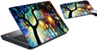 meSleep Nature Laptop Skin And Mouse Pad 377 Combo Set(Multicolor)   Laptop Accessories  (meSleep)