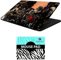 FineArts Abstract Art - LS5088 Laptop Skin and Mouse Pad Combo Set(Multicolor)   Laptop Accessories  (FineArts)