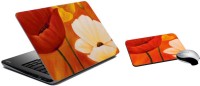 meSleep Painted Flower LSPD-14-25 Combo Set(Multicolor)   Laptop Accessories  (meSleep)