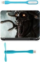 Print Shapes horror fantasy face Combo Set(Multicolor)   Laptop Accessories  (Print Shapes)
