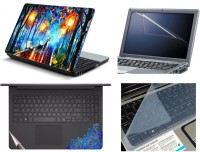 Namo Arts Laptop Skins with Track Pad Skin, Screen Guard and Key Protector HQ1074 Combo Set(Multicolor)   Laptop Accessories  (Namo Arts)