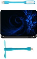Print Shapes Blue abstract Combo Set(Multicolor)   Laptop Accessories  (Print Shapes)