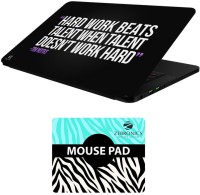 FineArts Quotes - LS5952 Laptop Skin and Mouse Pad Combo Set(Multicolor)   Laptop Accessories  (FineArts)