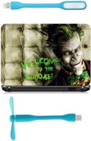 Print Shapes Batman Arkham mad house Combo Set(Multicolor)   Laptop Accessories  (Print Shapes)