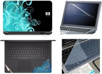 View Namo Arts Laptop Skins with Track Pad Skin, Screen Guard and Key Protector HQ1001 Combo Set(Multicolor) Laptop Accessories Price Online(Namo Arts)