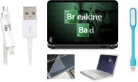 Print Shapes Breaking Bad green Combo Set(Multicolor)   Laptop Accessories  (Print Shapes)