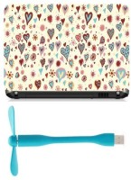 Print Shapes little Heart Combo Set(Multicolor)   Laptop Accessories  (Print Shapes)