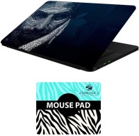 FineArts Famous Characters - LS5515 Laptop Skin and Mouse Pad Combo Set(Multicolor)   Laptop Accessories  (FineArts)