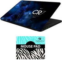 FineArts Football - LS5685 Laptop Skin and Mouse Pad Combo Set(Multicolor)   Laptop Accessories  (FineArts)