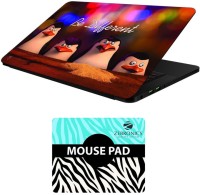 View FineArts Quotes - LS5867 Laptop Skin and Mouse Pad Combo Set(Multicolor) Laptop Accessories Price Online(FineArts)