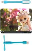Print Shapes cut doll Combo Set(Multicolor)   Laptop Accessories  (Print Shapes)