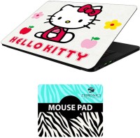 FineArts Cartoons - LS5495 Laptop Skin and Mouse Pad Combo Set(Multicolor)   Laptop Accessories  (FineArts)