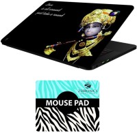 FineArts Quotes - LS5843 Laptop Skin and Mouse Pad Combo Set(Multicolor)   Laptop Accessories  (FineArts)