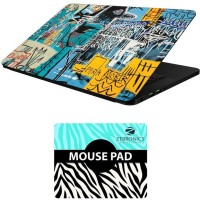 FineArts Abstract Art - LS5155 Laptop Skin and Mouse Pad Combo Set(Multicolor)   Laptop Accessories  (FineArts)
