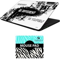 FineArts Quotes - LS5822 Laptop Skin and Mouse Pad Combo Set(Multicolor)   Laptop Accessories  (FineArts)