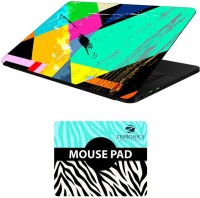 FineArts Abstract Art - LS5009 Laptop Skin and Mouse Pad Combo Set(Multicolor)   Laptop Accessories  (FineArts)