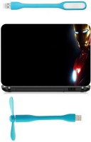 Print Shapes Iron man with jarvis Combo Set(Multicolor)   Laptop Accessories  (Print Shapes)