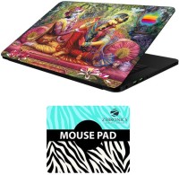 FineArts Religious - LS6002 Laptop Skin and Mouse Pad Combo Set(Multicolor)   Laptop Accessories  (FineArts)