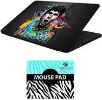 FineArts Football - LS5674 Laptop Skin and Mouse Pad Combo Set(Multicolor)   Laptop Accessories  (FineArts)