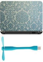 Print Shapes Blue Texture Combo Set(Multicolor)   Laptop Accessories  (Print Shapes)