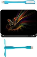 Print Shapes abstract colourfull butterfly Combo Set(Multicolor)   Laptop Accessories  (Print Shapes)