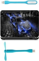 Print Shapes Lamborghini car Combo Set(Multicolor)   Laptop Accessories  (Print Shapes)