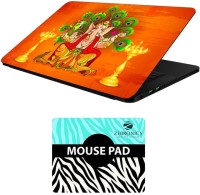 FineArts Religious - LS5985 Laptop Skin and Mouse Pad Combo Set(Multicolor)   Laptop Accessories  (FineArts)