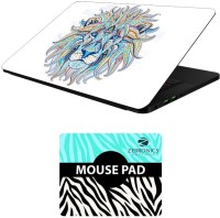 FineArts Animals - LS5305 Laptop Skin and Mouse Pad Combo Set(Multicolor)   Laptop Accessories  (FineArts)