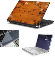 Print Shapes Google Red Combo Set(Multicolor)   Laptop Accessories  (Print Shapes)