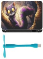 Print Shapes DANGEROUS CAT Combo Set(Multicolor)   Laptop Accessories  (Print Shapes)