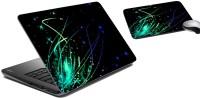 meSleep Abstract Laptop Skin and Mouse Pad 87 Combo Set(Multicolor)   Laptop Accessories  (meSleep)