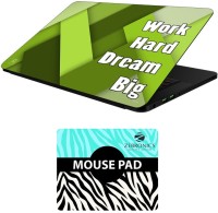 FineArts Quotes - LS5782 Laptop Skin and Mouse Pad Combo Set(Multicolor)   Laptop Accessories  (FineArts)