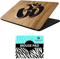 View FineArts Religious - LS5995 Laptop Skin and Mouse Pad Combo Set(Multicolor) Laptop Accessories Price Online(FineArts)