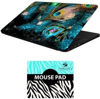 FineArts Abstract Art - LS5103 Laptop Skin and Mouse Pad Combo Set(Multicolor)   Laptop Accessories  (FineArts)