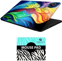 View FineArts Abstract Art - LS5098 Laptop Skin and Mouse Pad Combo Set(Multicolor) Laptop Accessories Price Online(FineArts)