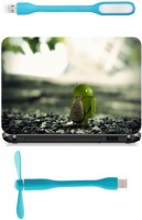 Print Shapes Android with bag Combo Set(Multicolor)   Laptop Accessories  (Print Shapes)