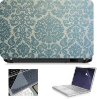 Print Shapes Blue Texture 1 Combo Set(Multicolor)   Laptop Accessories  (Print Shapes)